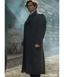Enola Holmes 2 2022 Henry Cavill Black Coat