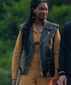 Fate The Winx Saga S02 Precious Mustapha Leather Vest