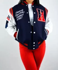 Howard University MOTTO 2.0 Varsity Jacket