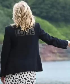 Jill Tracy Jacobs Biden Love black Jacket