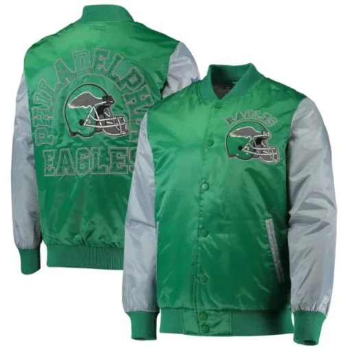 Philadelphia Eagles Varsity Full-Snap Jacket
