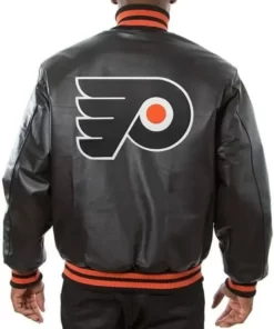 Philadelphia Flyers Bomber Leather Jacket 2022