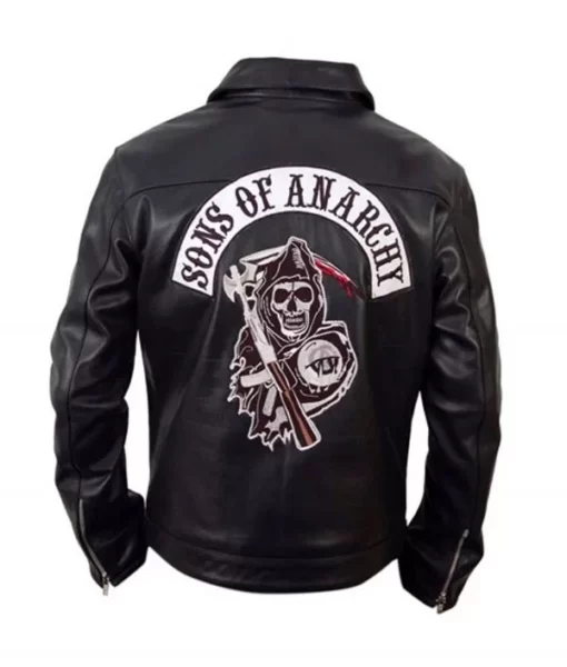 Son Of Anarchy Black Motorcycle Jacket