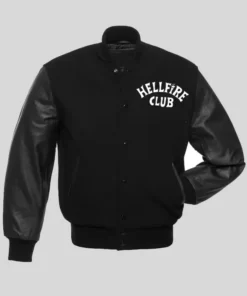 Stranger Things Hellfire Club Varsity Jacket 2022