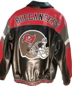 Vintage Tampa Bay Buccaneers Football Leather Jacket 2022
