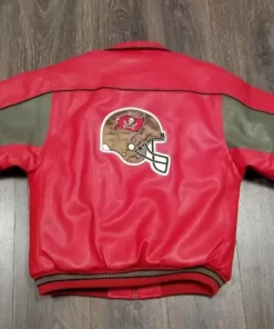 Vintage Tampa Bay Buccaneers NFL Leather Jacket 2022