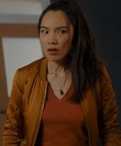 A-Hollywood-Christmas-2022-Jessika-Van-Bomber-Jacket