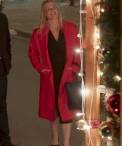 A Magical Christmas Village Alison Sweeney Red Coat 2022