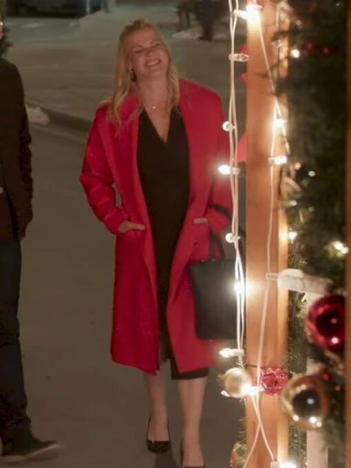 A Magical Christmas Village Alison Sweeney Red Coat 2022