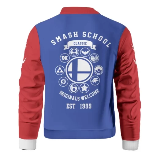 Anime Smash Bros School Bomber Jacket 2022