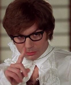Austin Powers White Ruffle Shirt 2022