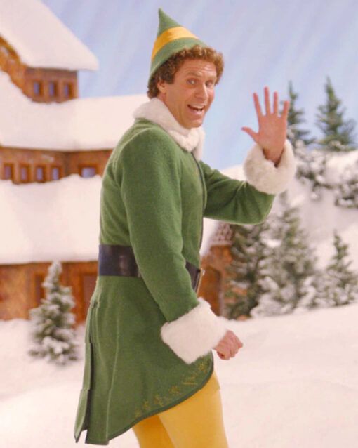 Buddy-Elf-Will-Ferrell-Green-Christmas-Coat