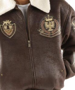 Pelle-Pelle-Coat-Of-Arms-Brown-Jacket-with-Fur-600x800