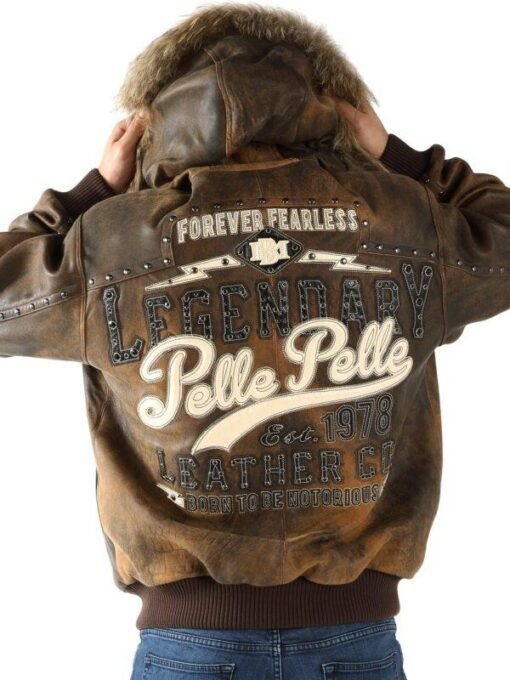 Pelle-Pelle-Mens-Forever-Fearless-Fur-Hood-Brown-Leather-Jacket-600x800