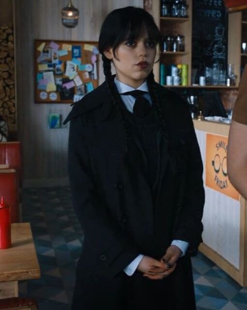 Wednesday-Addams-Jenna-Ortega-Long-Trench-Coat