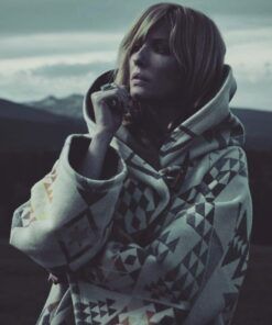 Yellowstone Beth Dutton White Poncho Hooded Coat 2022
