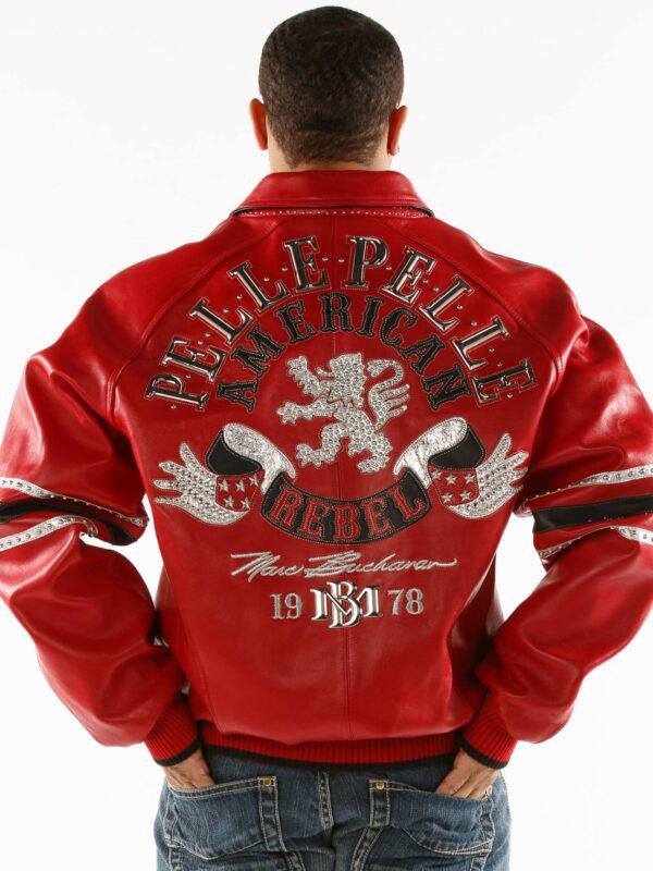 Pelle Pelle Men's American Rebel Red Jacket | Universal Jacket
