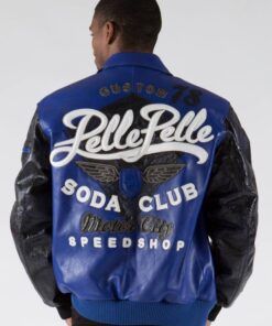 pelle-pelle-mens-soda-club-sportster-blue-leather-jacket
