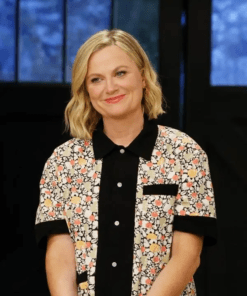 Baking-It-S02-Amy-Poehler-Floral-Bowling-Shirt
