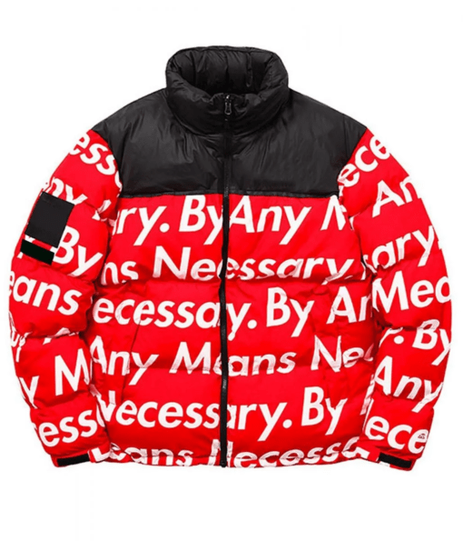 By-Any-Means-Necessary-Puffer-Red-Jacket