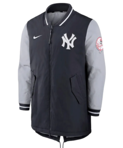 Dugout-Performance-NY-Yankees-Navy-and-Gray-Jacket