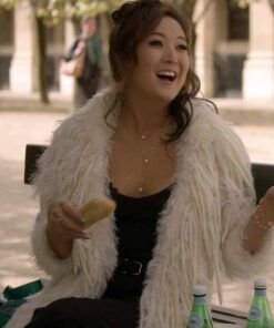 Emily-in-Paris-Mindy-Chen-Fur-Coat