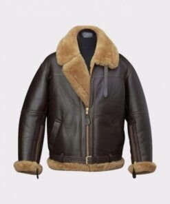 Mens-Shearling-Bomber-Leather-Jacket