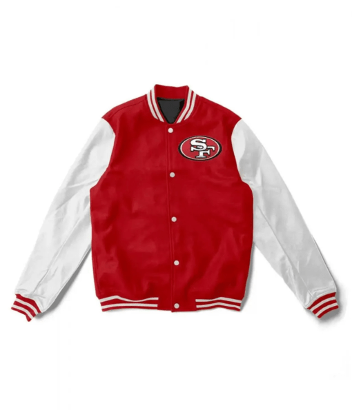 San-Francisco-49ers-Varsity-Red-White-Jacket