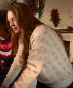 Sierra-Belmont-Falling-For-Christmas-Lindsay-Lohan-Sweater