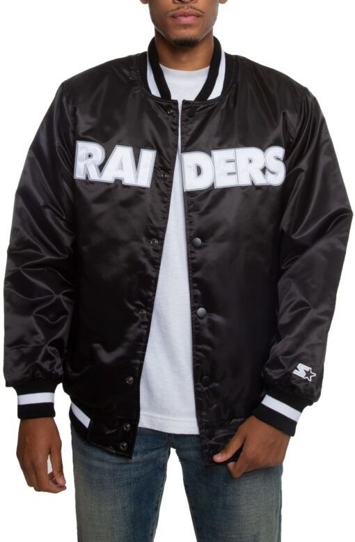 Starter-Oakland-Raiders-Black-Jacket