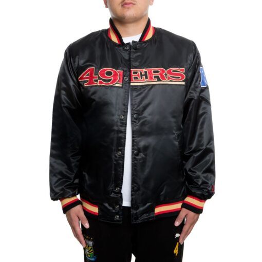 Starter-San-Francisco-49rs-Black-Jacket