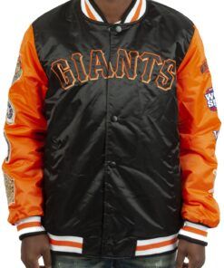 Starter-San-Francisco-Giants-Champs-Patches-Jacket
