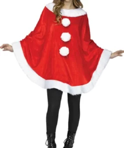 Women-Santa-Cape-Poncho