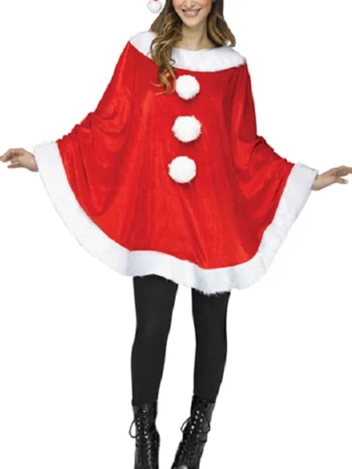 Women-Santa-Cape-Poncho