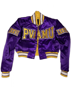 Womens-Embroidered-Prairie-View-AM-University-Purple-Jacket