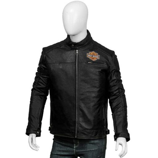 Harley-Davidson-Black-Leather-Jacket