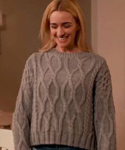 Ginny-Georgia-Brianne-Howey-Cable-Knit-Sweater