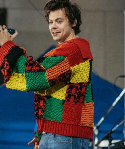Harry-Styles-Multi-Color-Cardigan