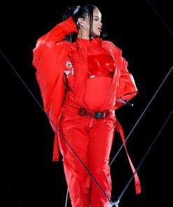 Super-Bowl-Halftime-2023-Robyn-Rihanna-Red-Jumpsuit