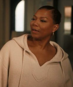 The-Equalizer-S03-Queen-Latifah-White-Knit-Hoodie