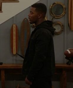 All-American-Daniel-Ezra-Black-Hooded-Denim-Jacket-TV-Series