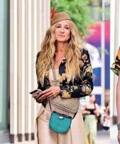 And Just Like That Carrie Bradshaw Floral Jacket