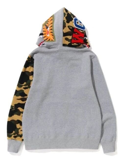 Bape Camo Shark Grey Hoodie 2023