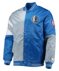 Dallas Mavericks 75th Anniversary Leader Color Block Jacket