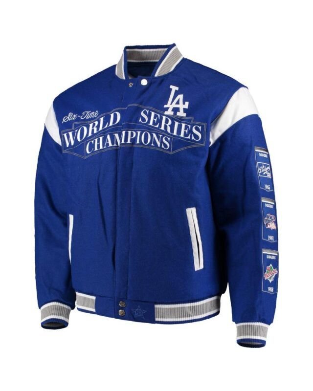 Dodgers Commemorative Championship Jacket Universal Jacket 