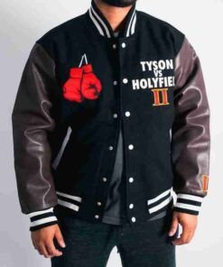 Headgear “Tyson Vs Holyfield” Varsity Jacket