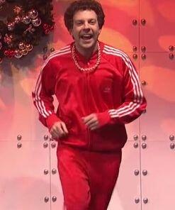 Jason Sudeikis Red Tracksuit