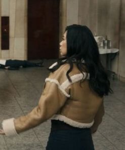 Melodys-The-Equalizer-Liza-Lapira-Cropped-Aviator-Jacket-TV-Series