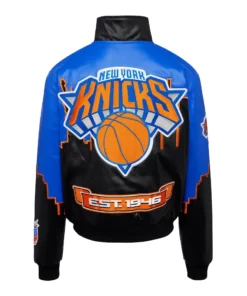 NY Kicks Skyline Leather Jacket 2023