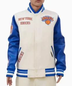 NY Knicks Varsity Jacket